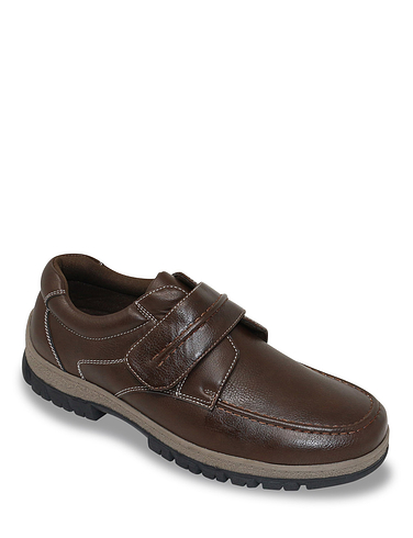 Dr Keller Wide Fit Touch Fasten Walking Shoe