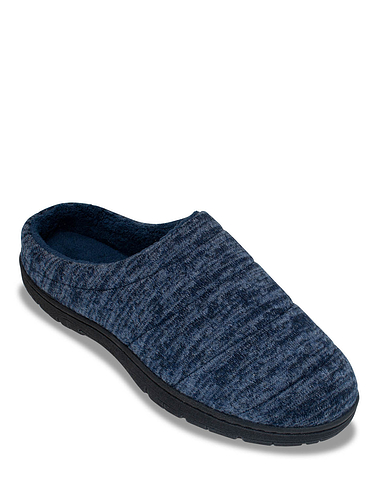 Dr Keller Wide Fit Mule Jersey Slipper