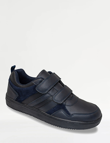 Pegasus Wide Fit Touch Fasten Trainers