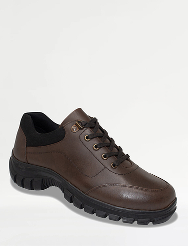 Pegasus Leather Waterproof Wide Fit Hiker Shoes