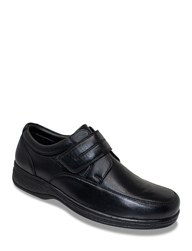 Pegasus Premium Comfort Leather Touch Fasten Shoes