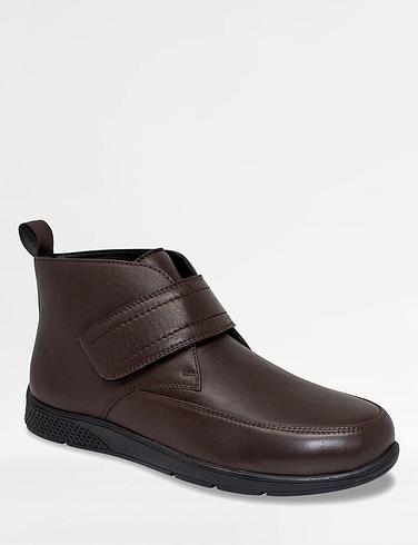 Dr Keller Wide Fit Touch Fasten Boots
