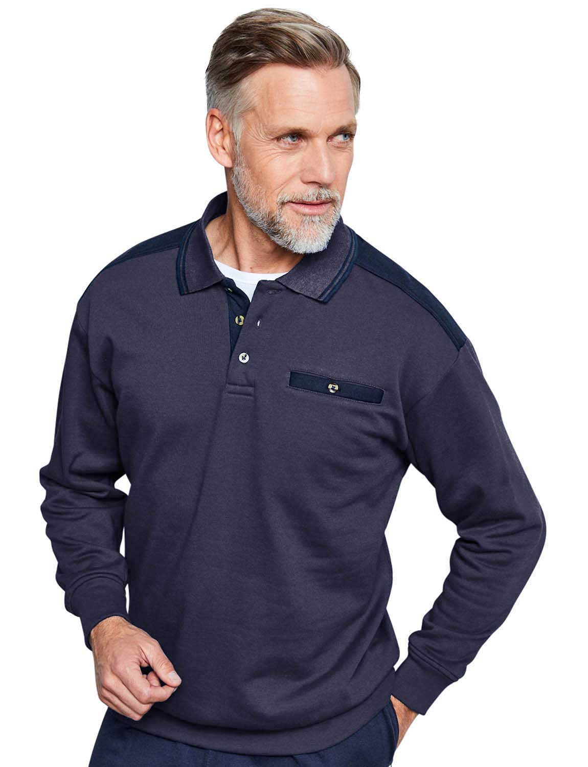 Polo Collar Sweatshirt Chums