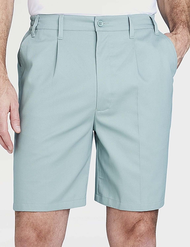 Stain and Water Resistant Easy Care High Rise Shorts