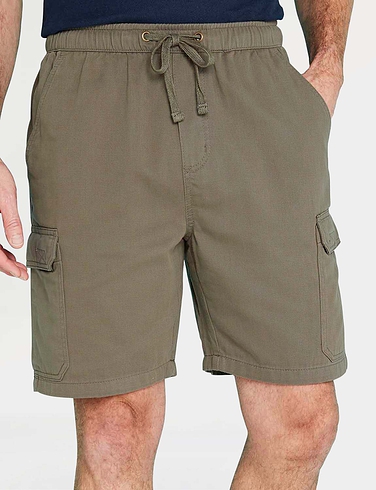 Pegasus Pull On Cotton Cargo Regular Short