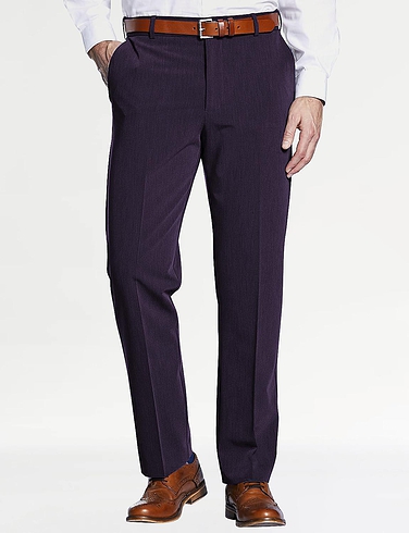 Farah Four Way Stretch Poly Trouser with Slant Pocket