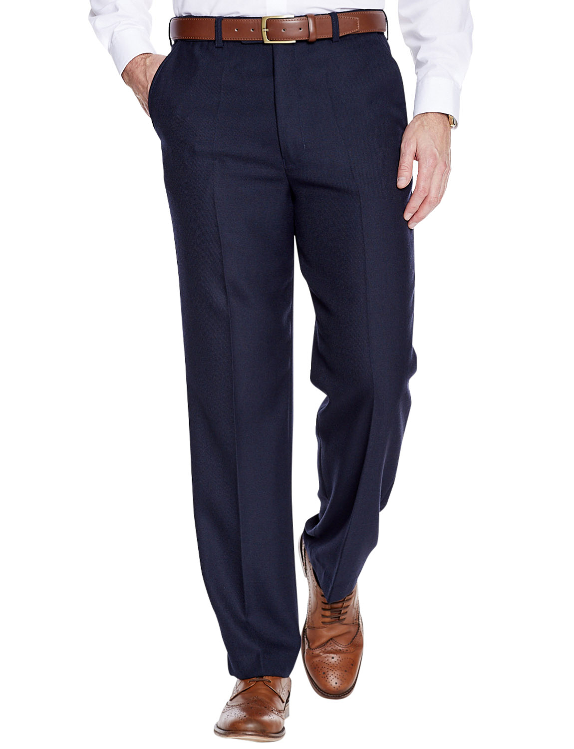 Cavalry Twill Wool Blend Trouser Chums