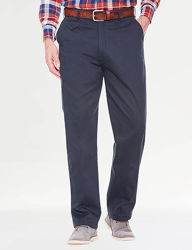 Pegasus Fleece Lined Chino Trouser
