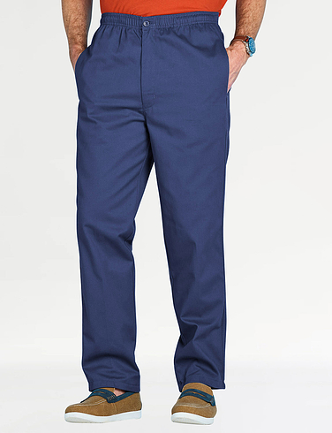 Mens Elasticated Waist Trousers - Chums