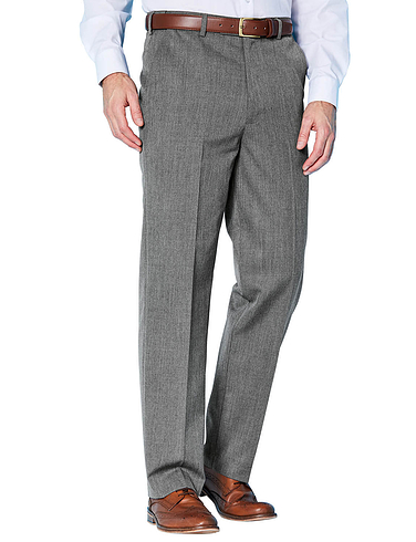 The Fitting Room Wool Blend Trouser