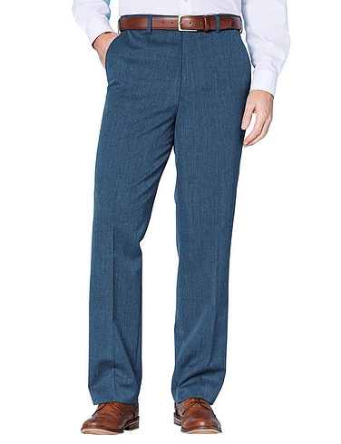 The Fitting Room Wool Blend Trouser