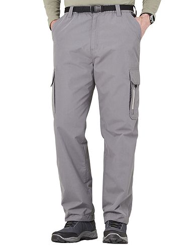 Pegasus Jersey Lined Water Resistant Cargo Trouser 