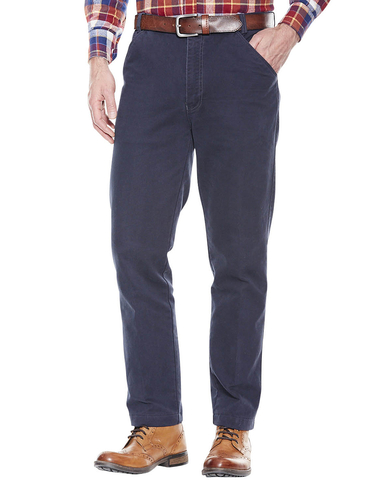 Platinum Collection Fine Rib Chino with Expandable Waist