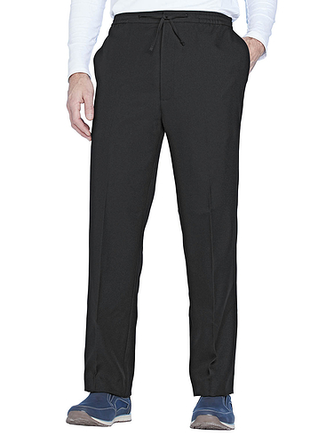The Fitting Room Fully Elasticated Woven Trouser