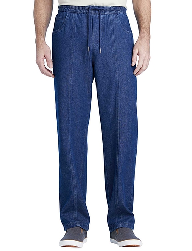 Pegasus Pull On Fully Elasticated Woven Jean