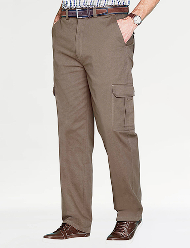 Pegasus Cargo Trouser With Hidden Stretch Waistband