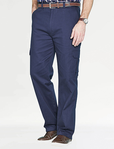 Pegasus Cargo Trouser With Hidden Stretch Waistband
