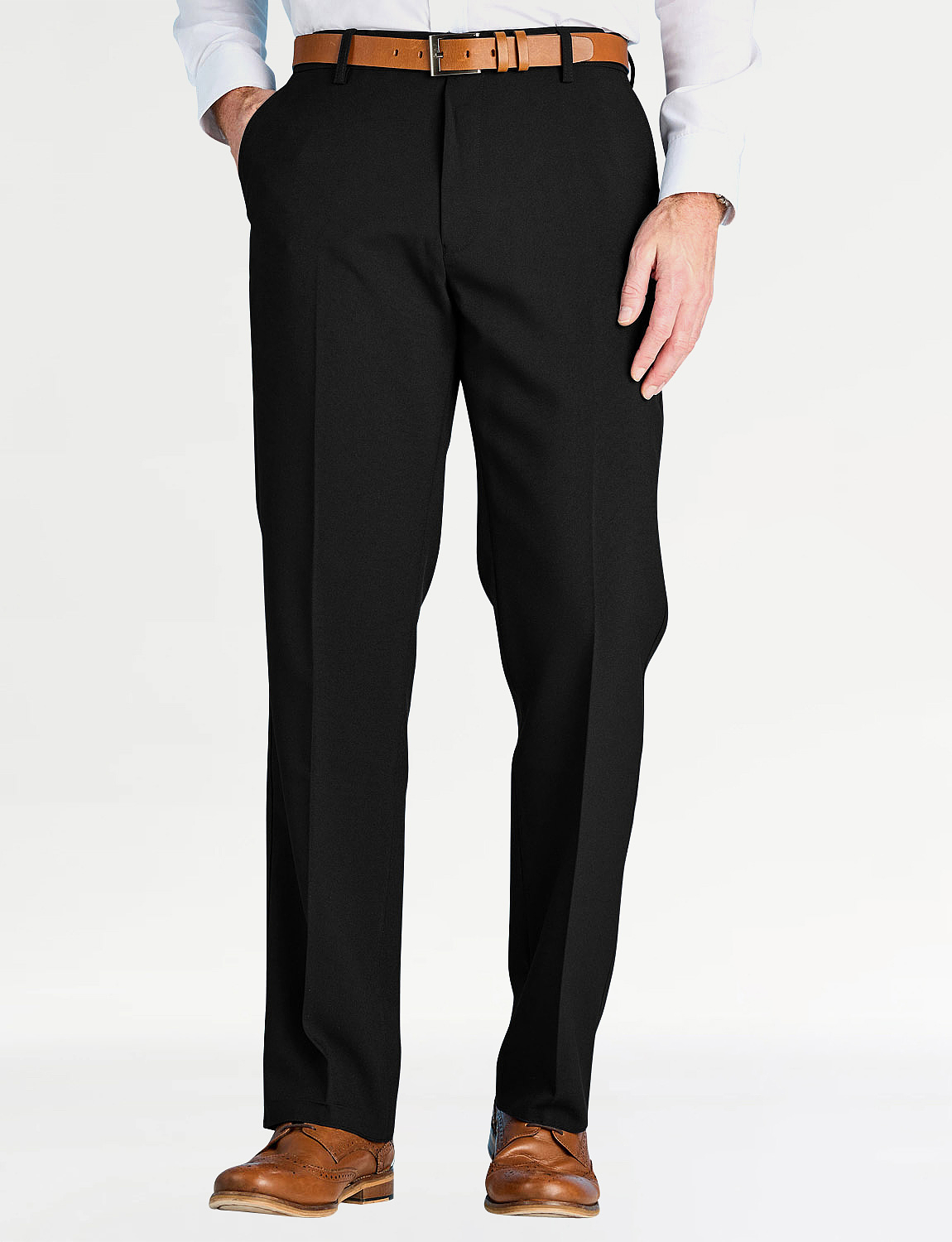 FARAH Mens Slant Pocket Formal Classic Trouser Pants