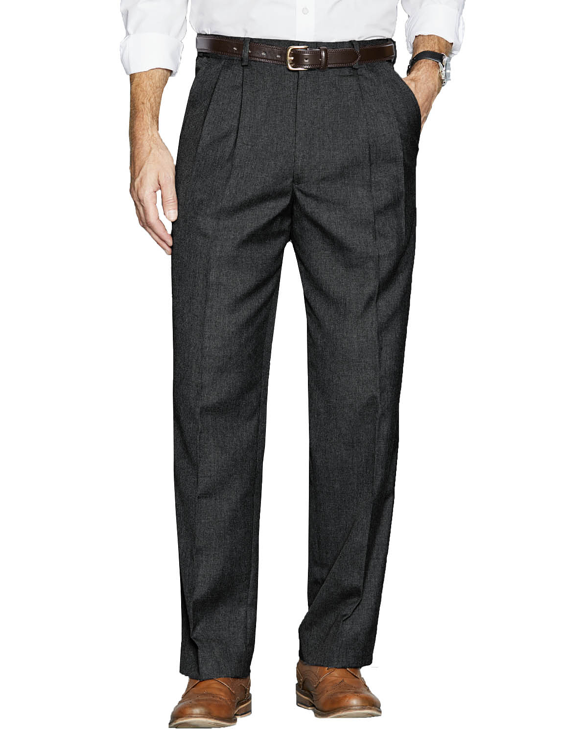 Formal Trouser With Stretch Waistband | Chums