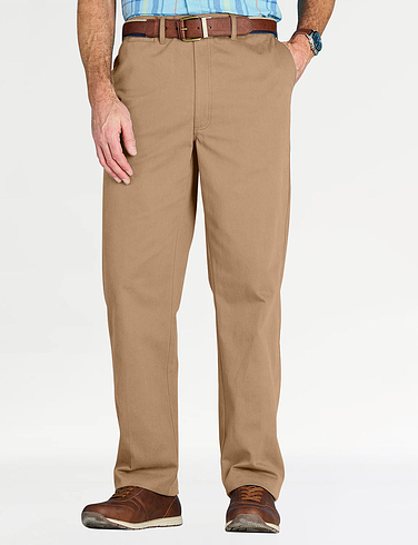 Pegasus Cotton Chino With Stretch Elastic Back