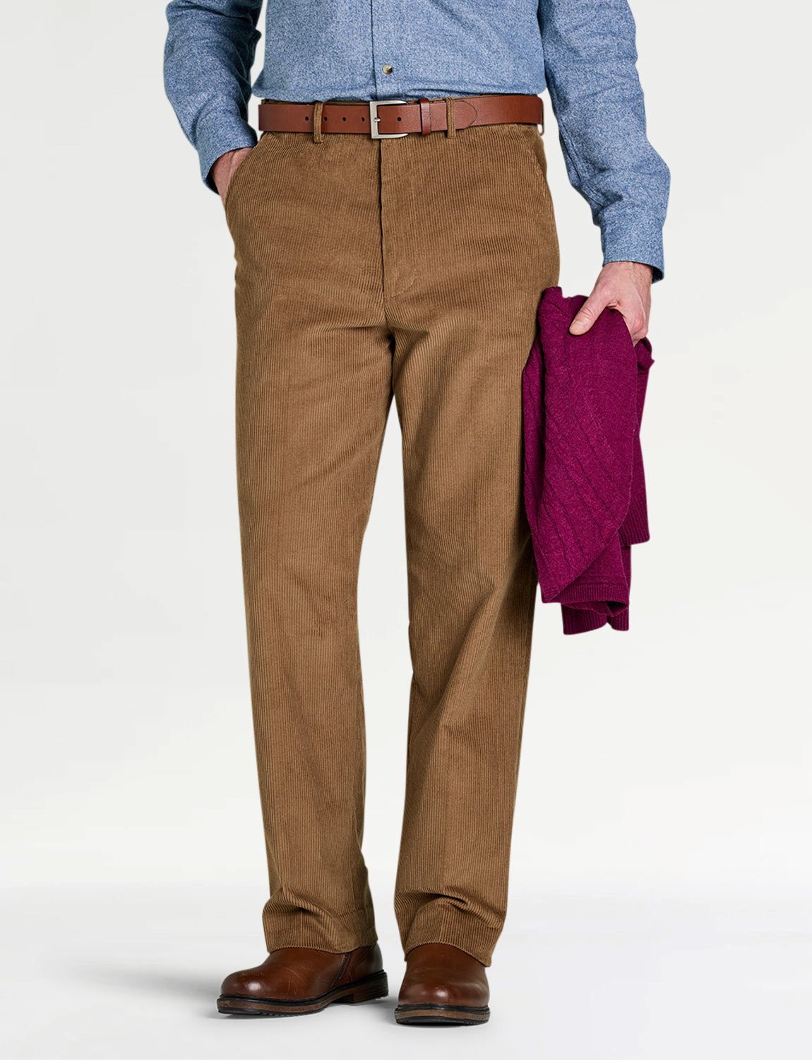 chums corduroy trousers