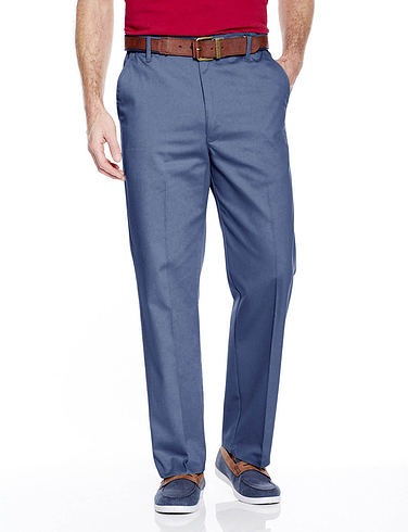 Stain and Water Resistant Cotton Trouser - Airforce