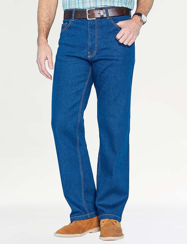 Jeans Elasticated Waist 36 Waist 29 Leg 