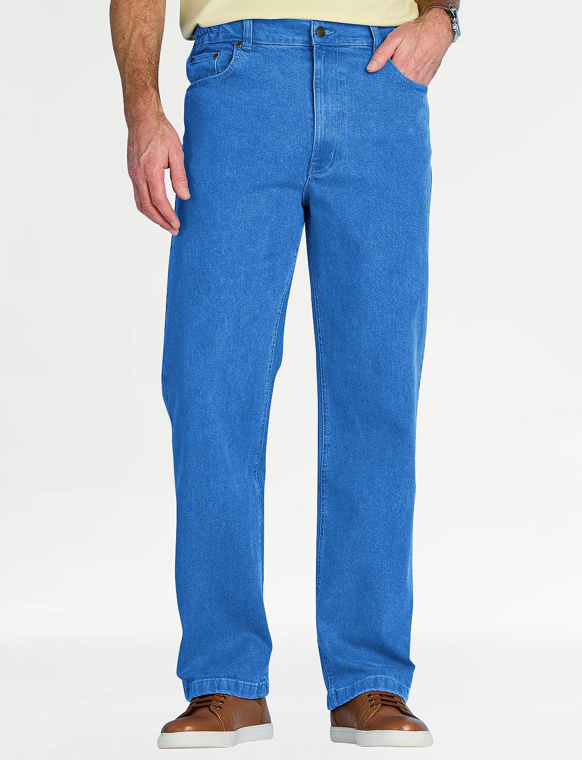 elasticated waist jeans for mens uk