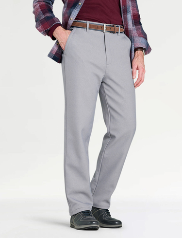 Fleece Lined Formal Trouser Stretch Waist