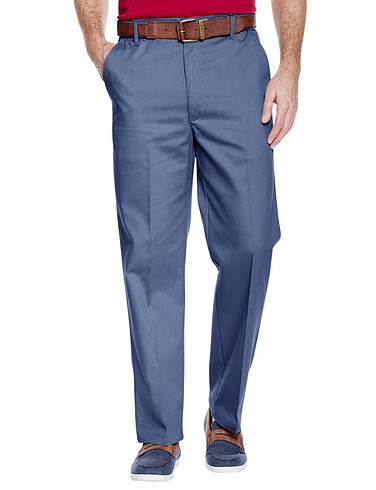 Stain and Water Resistant High Rise Trousers - Airforce