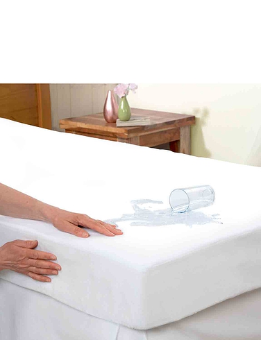 Downland Pillow Protector - White