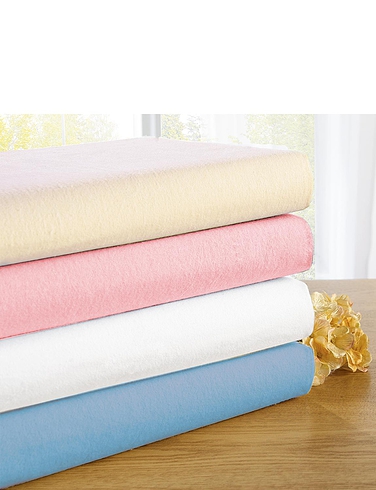 Belledorm Extra Deep Flannelette Fitted Sheets