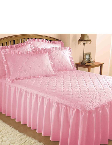 Luxury Plain Quilted Bedspread