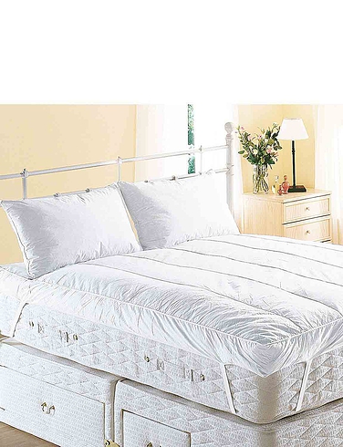 Lumbar Support Duck Feather Pillow