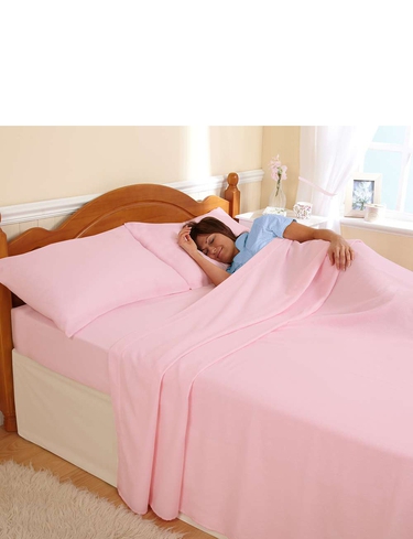 Super-Soft Flannelette Sheet & Pillowcase Set