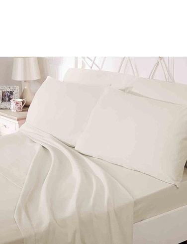 Supersoft Flannelette Sheet and Pillowcase Set