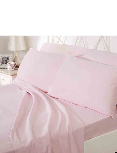 Supersoft Flannelette Sheet and Pillowcase Set
