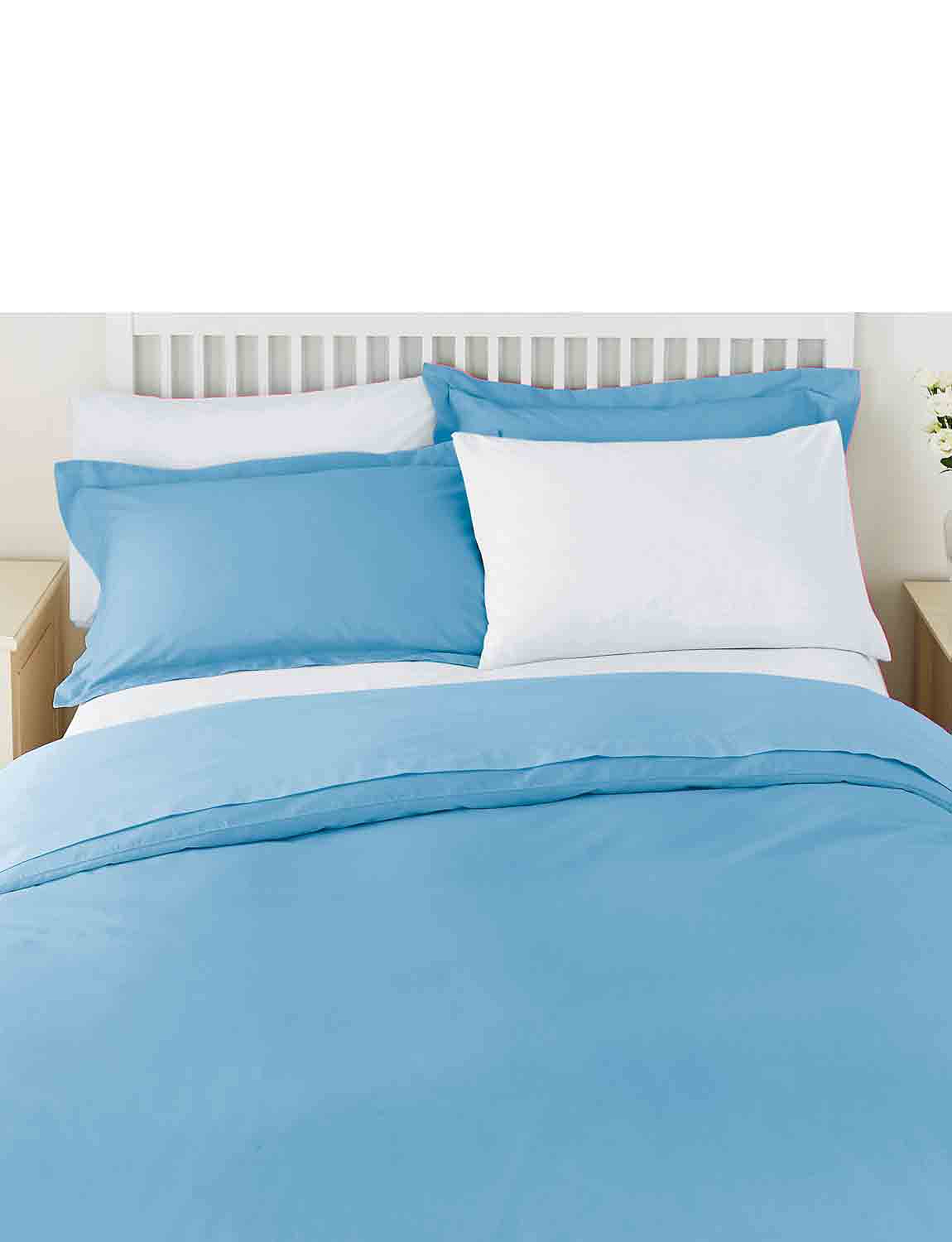 Superfine 200 Count Percale Poly/Cotton Flat Sheet Chums