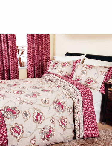 Kashmir Quilt Cover & Pillowcase Set By Catherine Lansfield