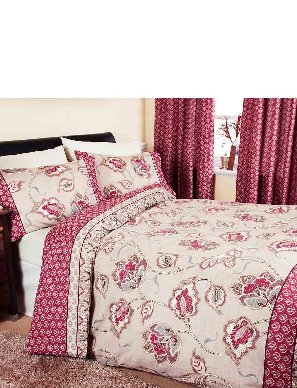 Kashmir Quilt Cover and Pillowcase Set By Catherine Lansfield Chums