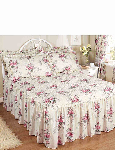 Quilted Bedspread - Rose