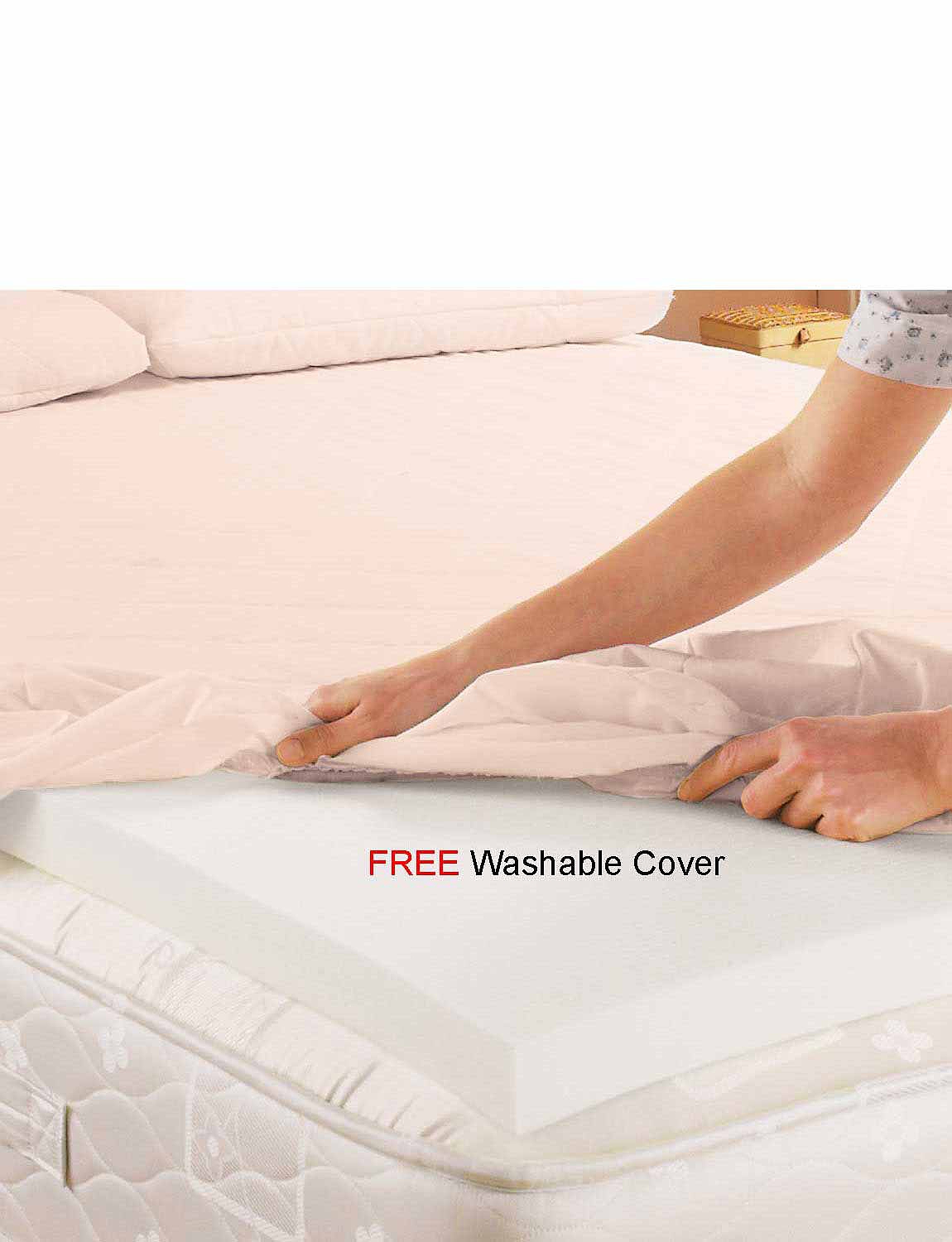 Luxury 5Cm Memory Foam Toppers By Silentnight Chums