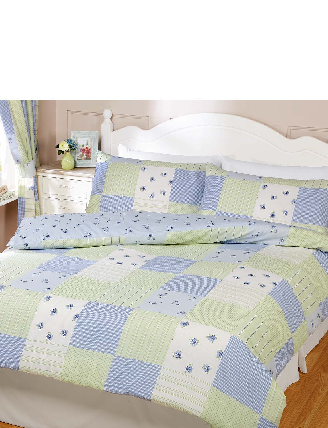 Patchwork Quilt Cover Pillowcase Set Chums
