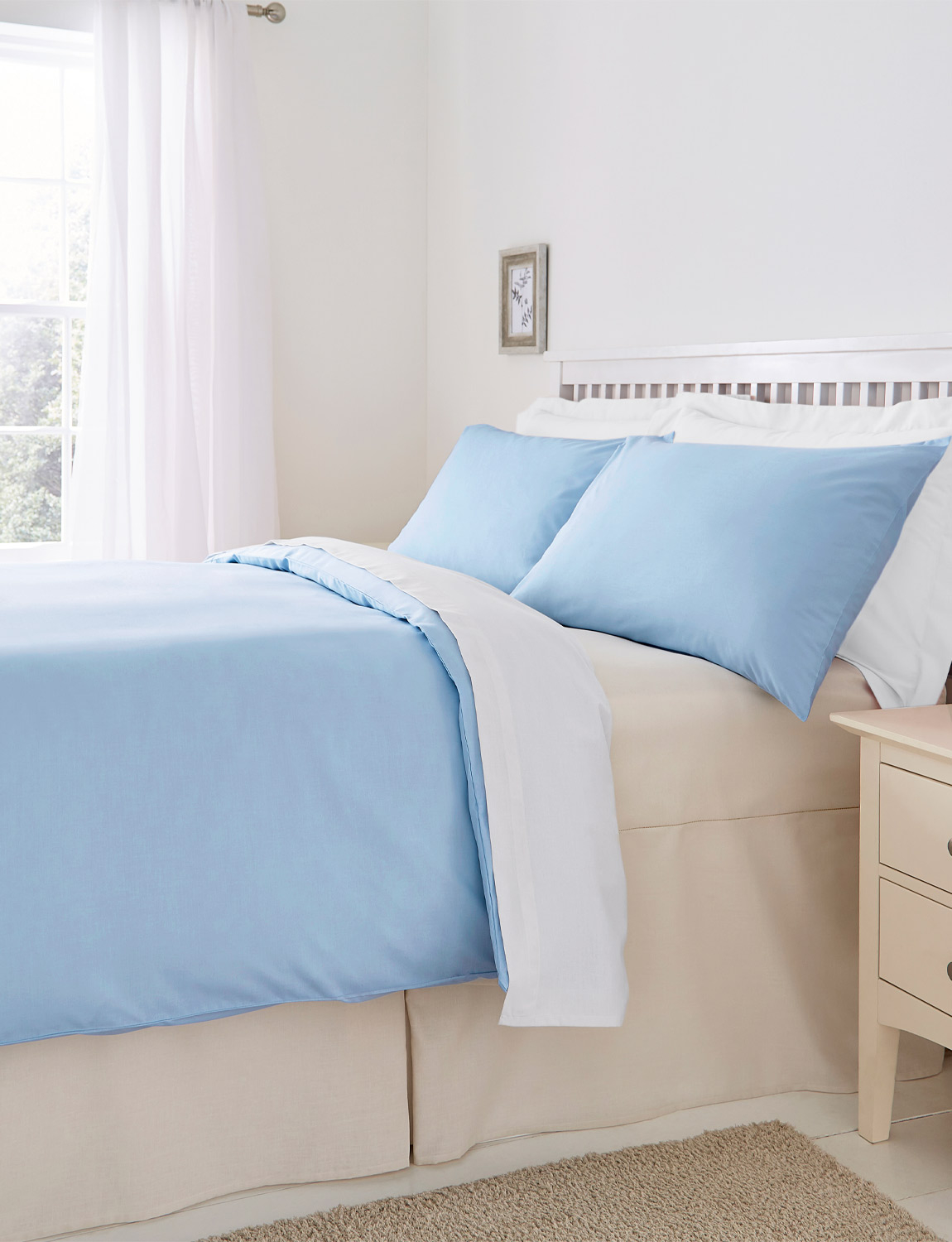 Easy Care Poly Cotton Sheets And Pillowcases Chums