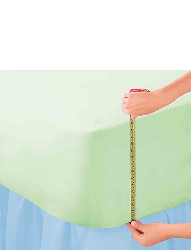 18 Inch Extra Deep Poly Cotton Fitted Sheets