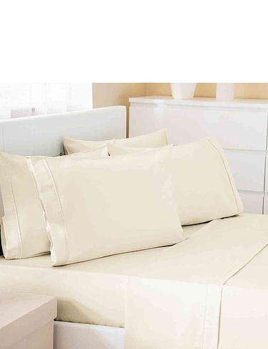 500 Thread Count Cotton Rich Premium Blend Housewife Pillowcase
