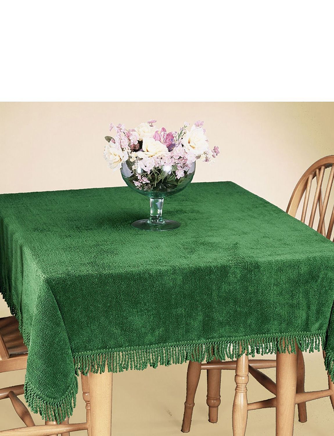 100% Pure Cotton Chenille Table Covers By Diana Cowpe