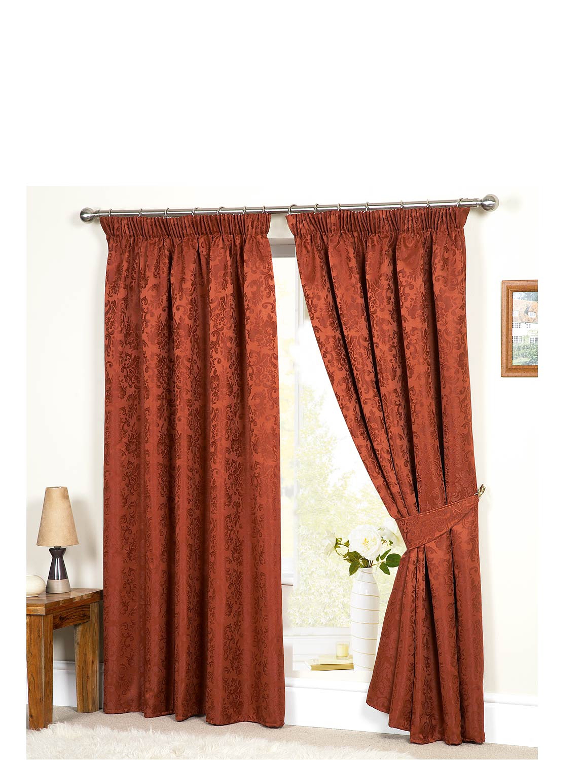 Lana Lined Jacquard Curtains Home Textiles Chums