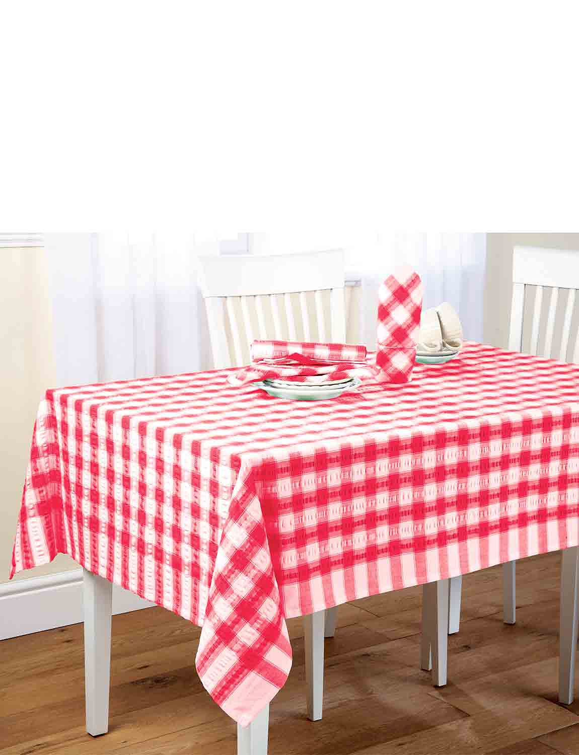 Seersucker Tablecloths And Napkins Chums