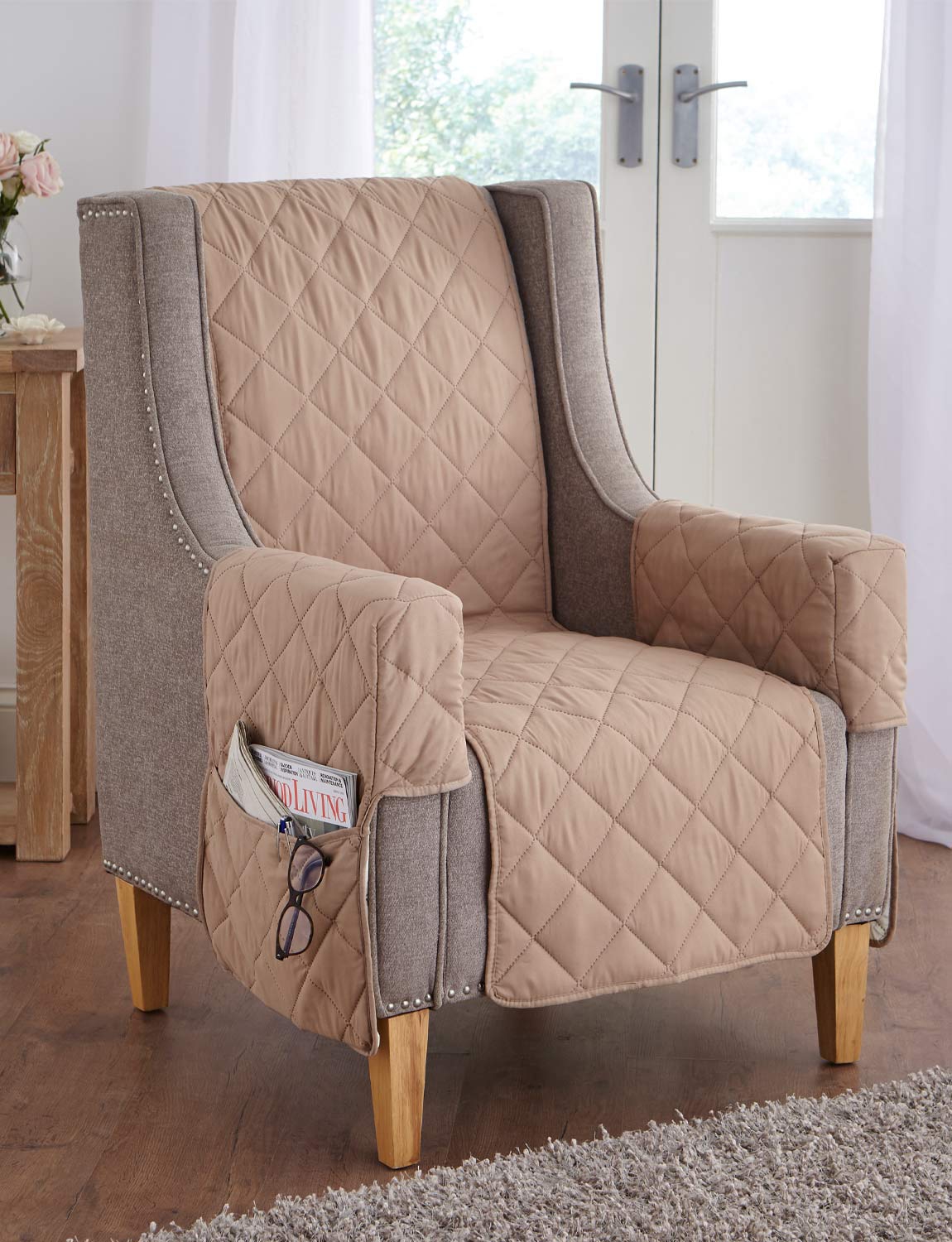Plain Quilted Furniture Protectors Chums
